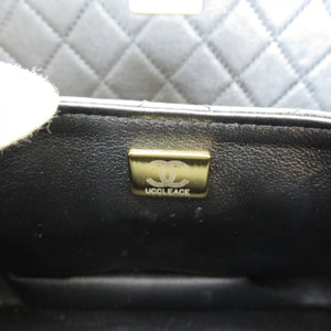 Chanel – Brun vanity case i bøgetræ