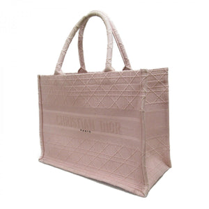 Dior – Pink cannage canvas medium book tote taske