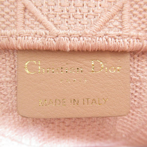 Dior – Pink cannage canvas medium book tote taske