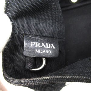 Prada canapa grommet håndtaske