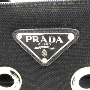 Prada canapa grommet håndtaske