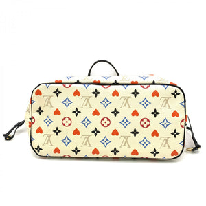 Louis Vuitton – Hvid Monogram Multicolore Neverfull MM