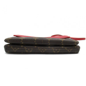 Louis Vuitton – Brun monogram to gange pochette taske