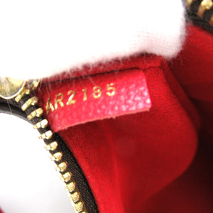 Louis Vuitton – Brun monogram to gange pochette taske