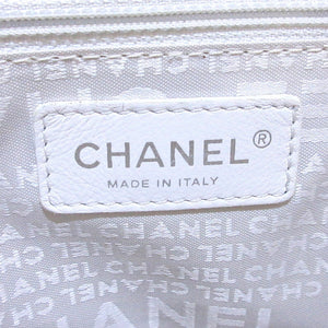 Chanel textured cotton tote taske - SPLISH