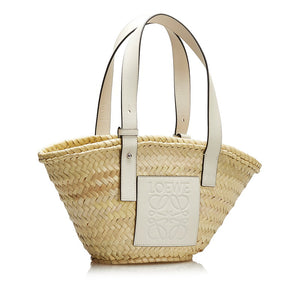 Loewe raffia basket tote taske - SPLISH