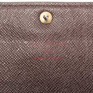 Louis Vuitton – Damier ebene sarah wallet