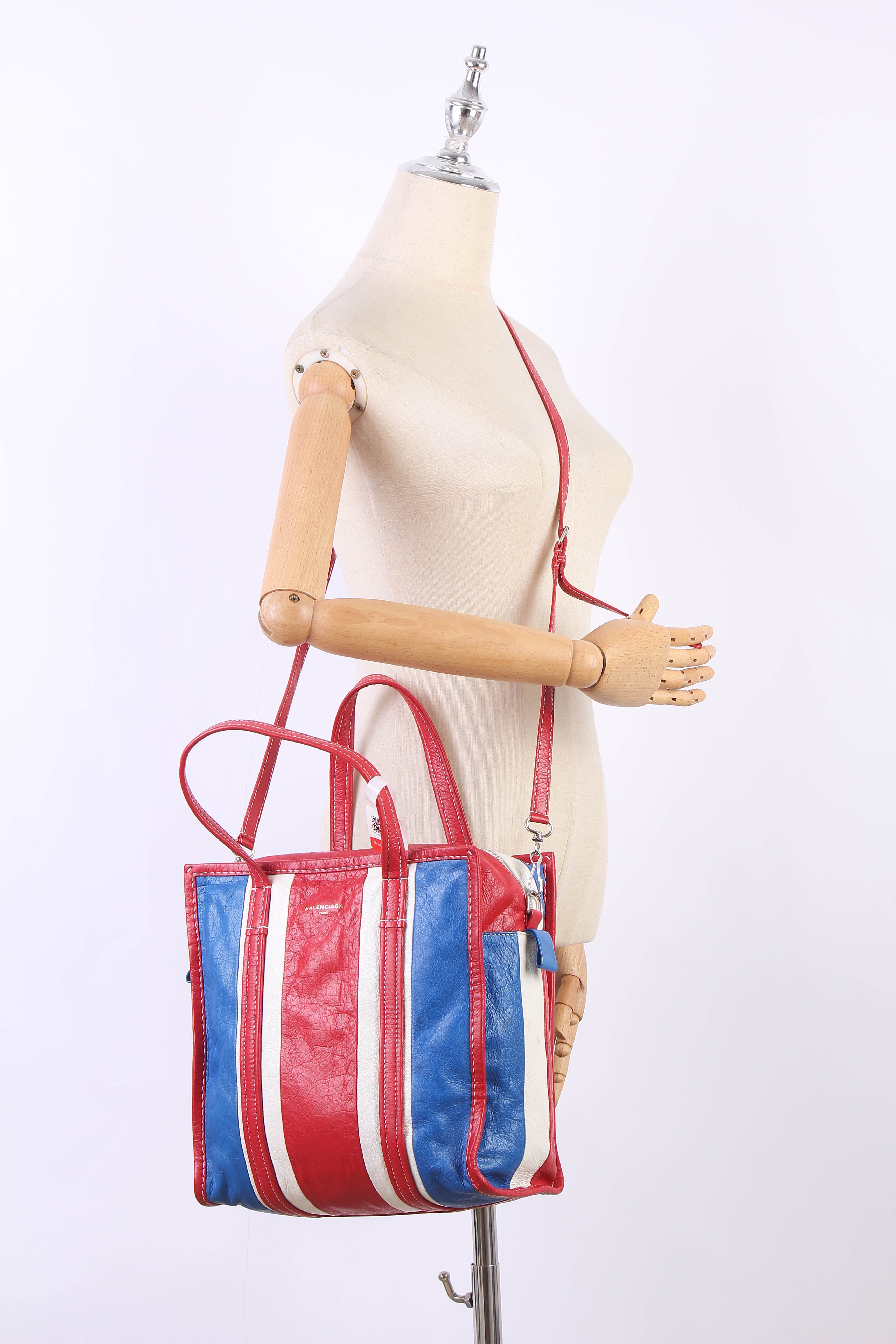 Balenciaga's Interpretation Of Iconic Red-White-Blue Bag Cost A Cool $2,000  - SHOUTS