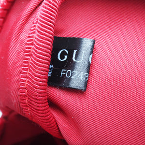 Gucci gg nylon pose nylon lærred rød - SPLISH