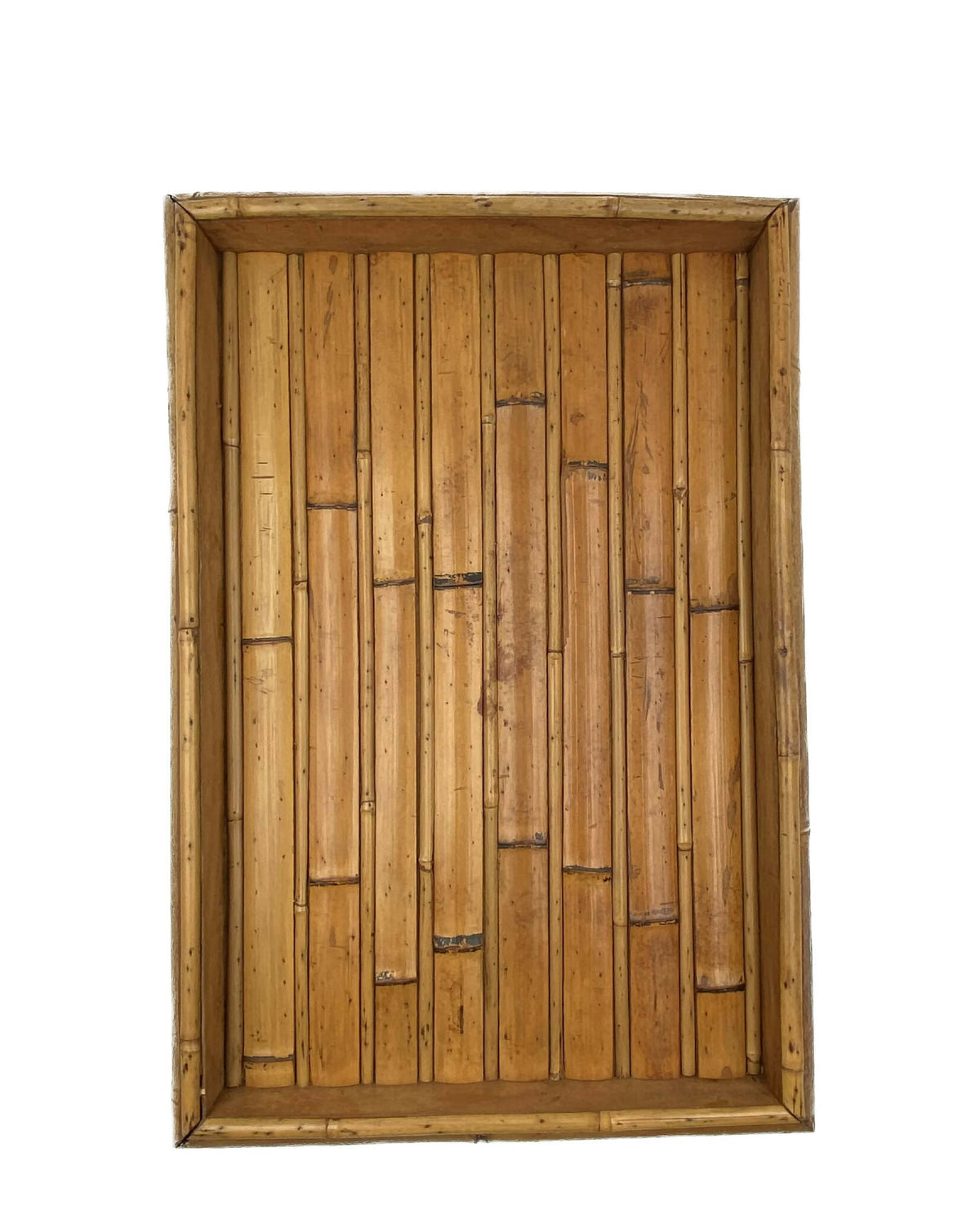 Hollywood regency stor bambusbakke, Italien 1970&#39;erne