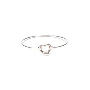 Tiffany&Co elsa peretti open heart armbånd