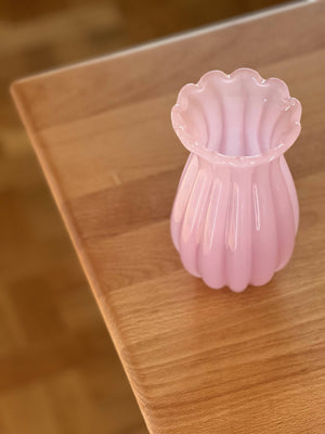 Pink murano vase