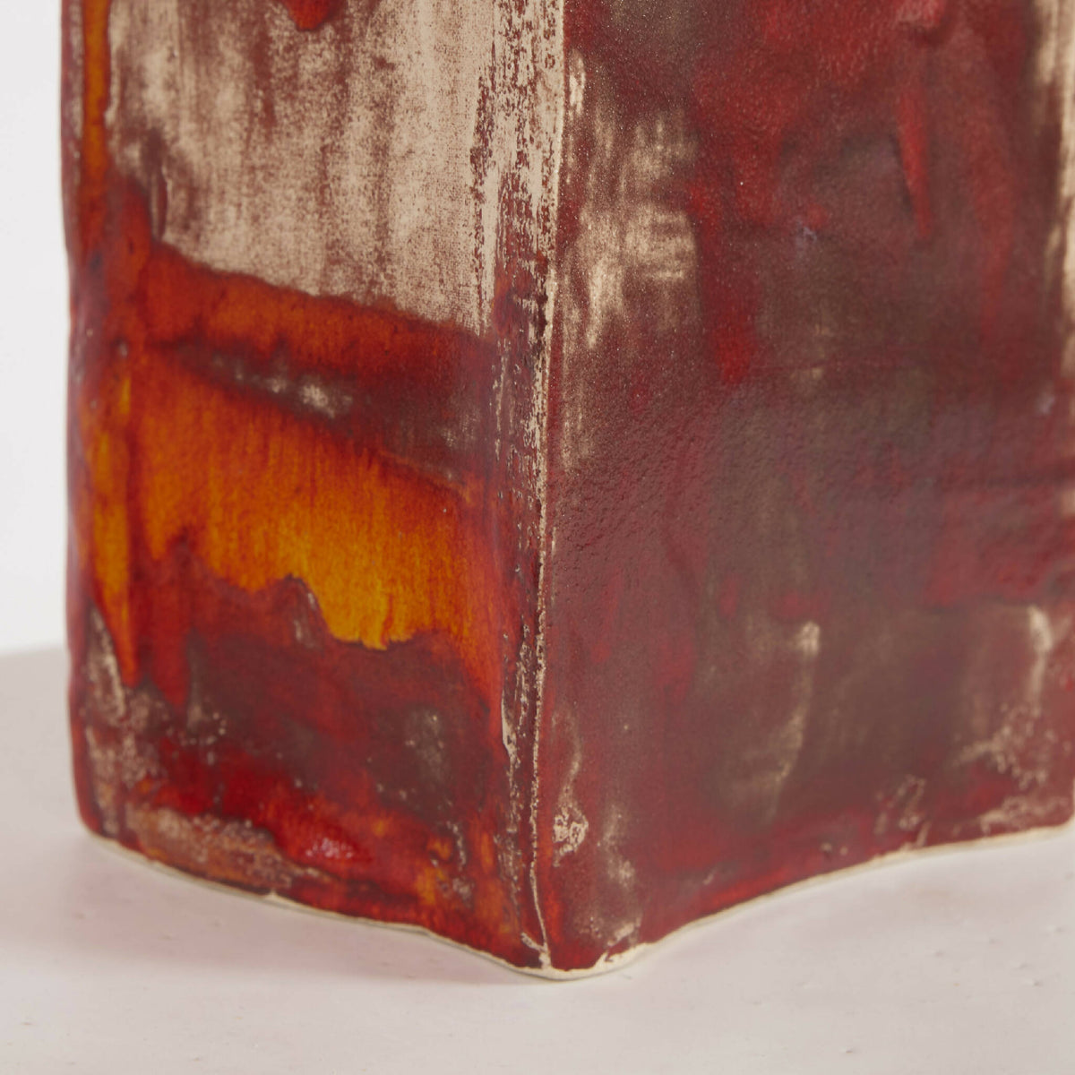 Rektangulær keramisk lampe