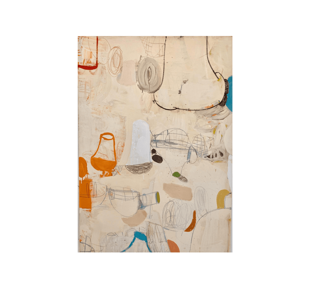 Gary Komarin – Lilly pone lane in cream with white - SPLISH