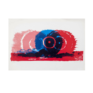 Uden titel – Et litografi af Dieter Wallert