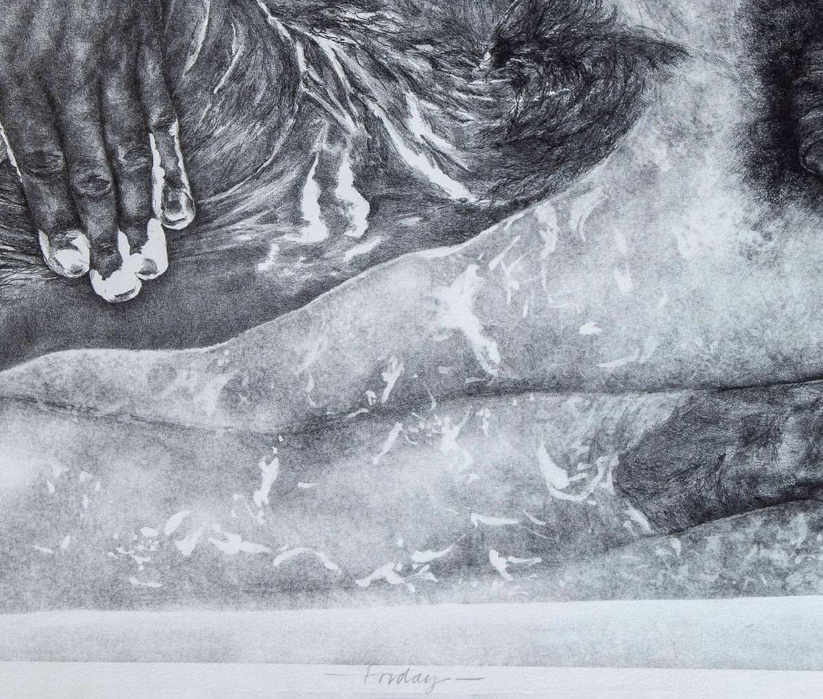 Jane Anderson - 'Friday' / Litografi