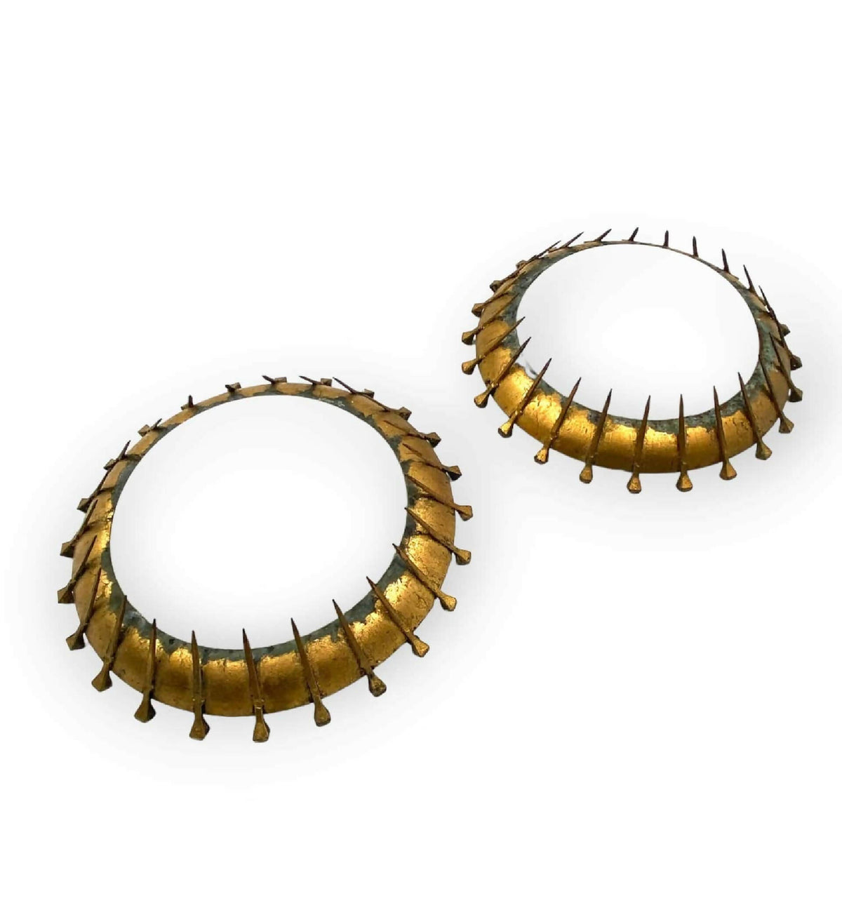 Sæt af 2 brutalistiske lampetter, Frankrig 1960&#39;erne