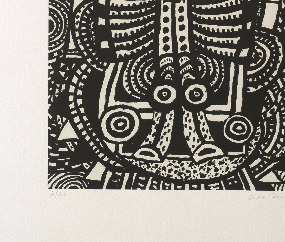 &#39;Susan&#39;s delight&#39; – Et serigrafi af Alan Davie