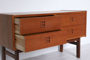 Dobbelt Kommode Teak