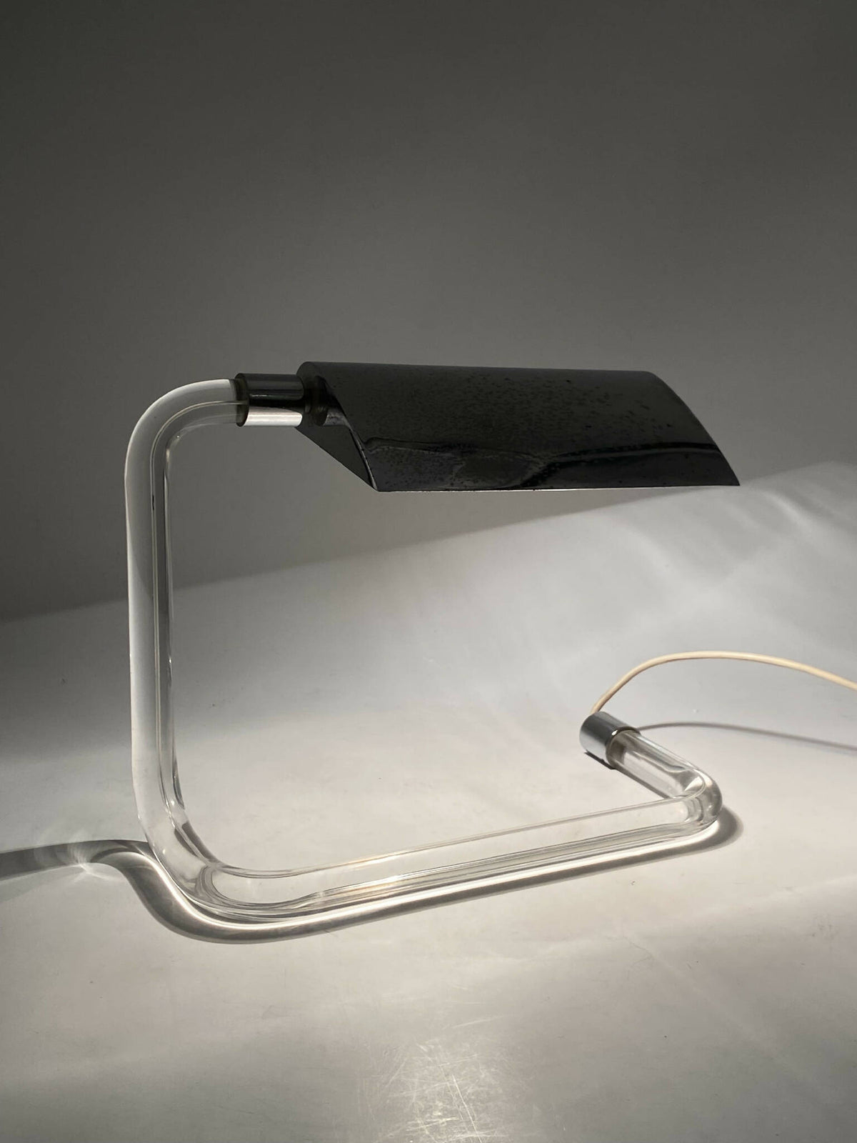 Peter Hamburger – Crylicord modernistisk skrivebordslampe, 1960&#39;erne