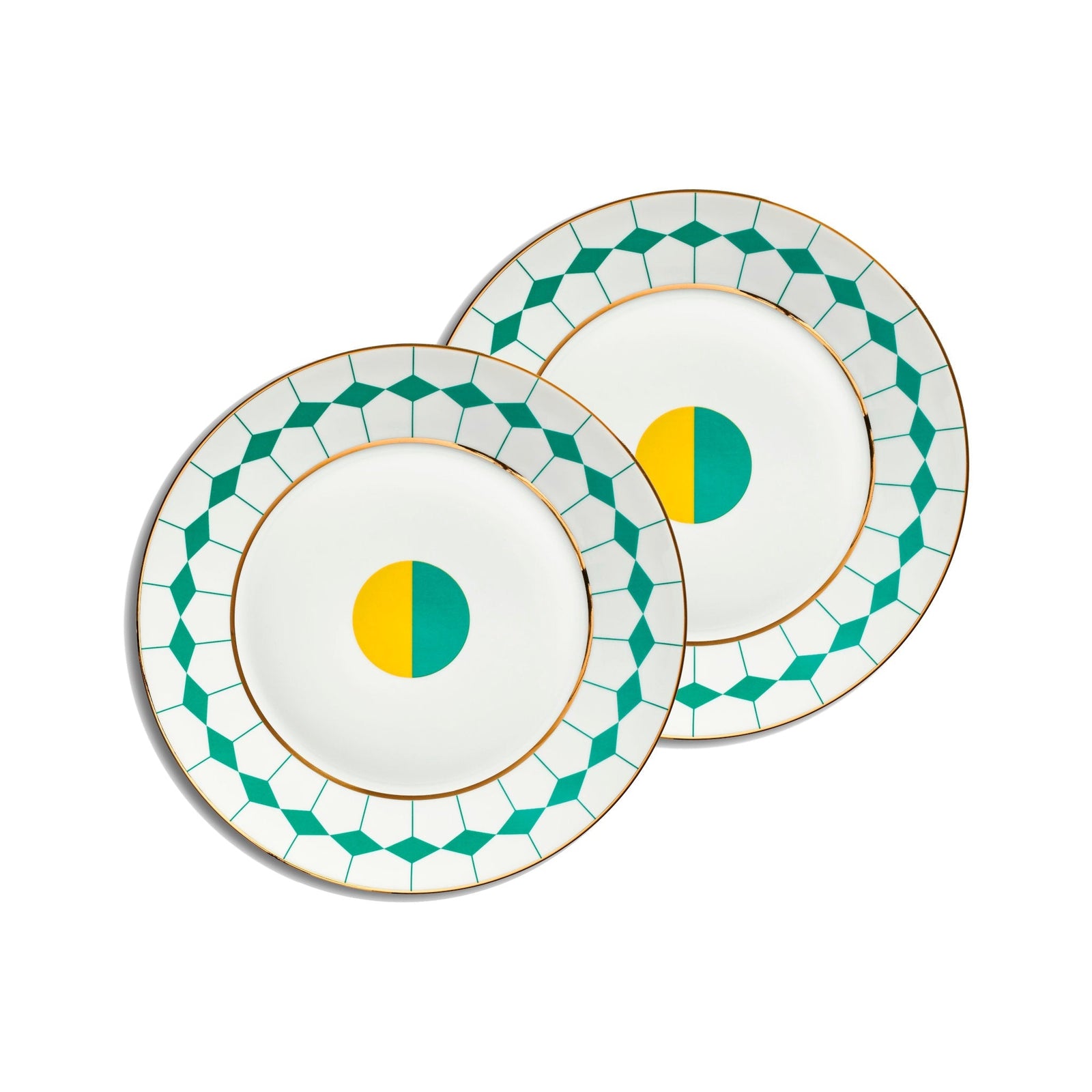 Ponta - Pair of dessert plates - SPLISH