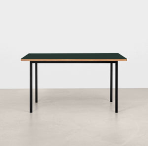 ESSENTIAL Dining Table 140x90cm I Deep Green