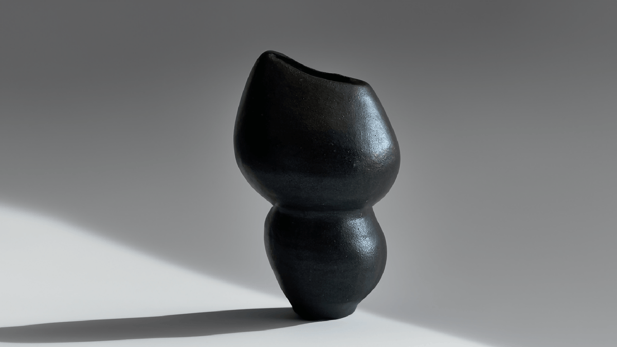 Håndlavet keramik vase