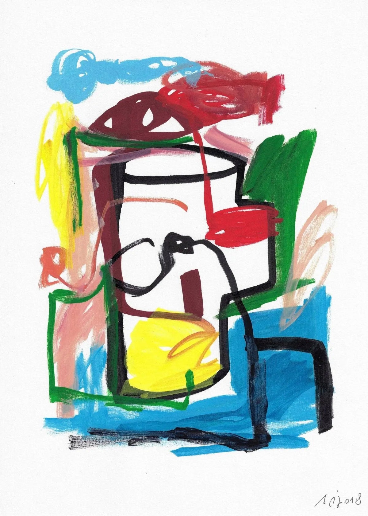 Stefan de Jaeger – Figure à la tasse - SPLISH