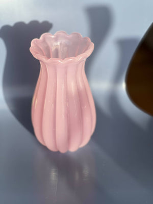 Pink murano vase