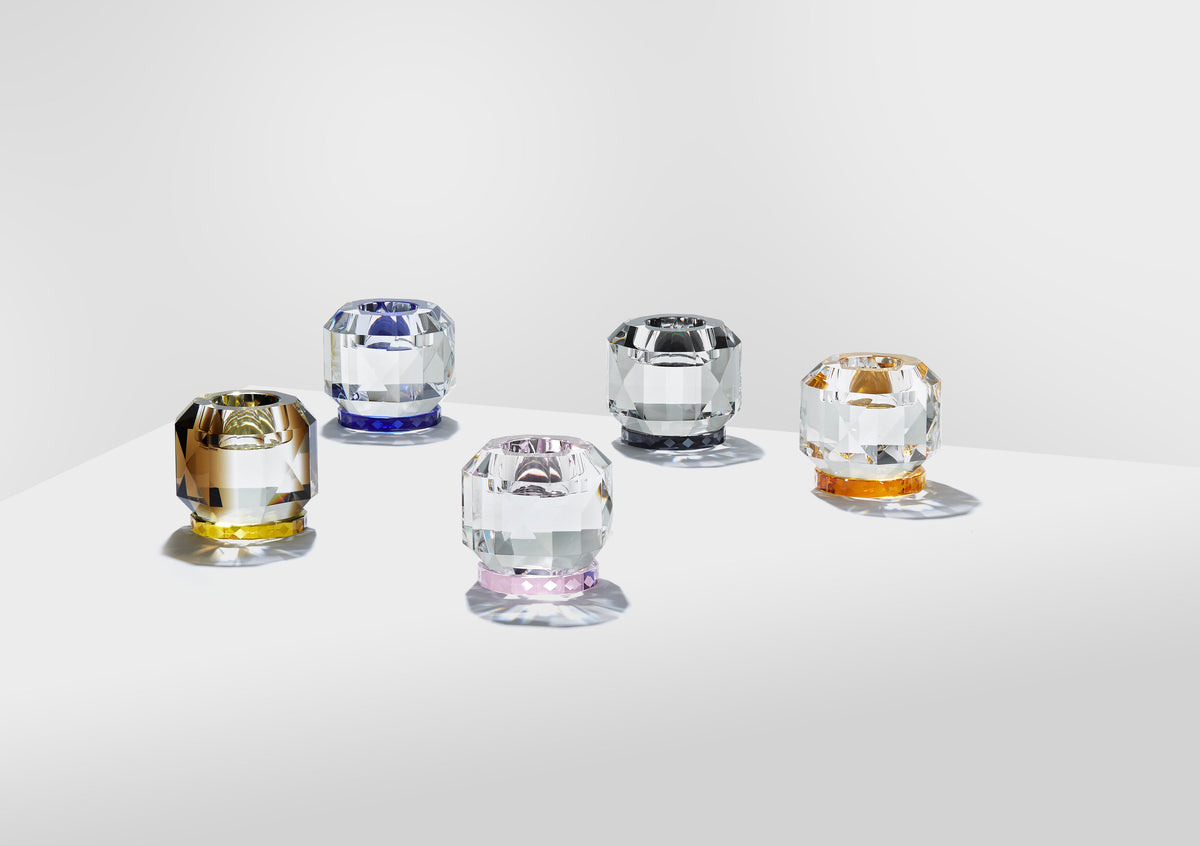 Texas - Klar/Lyserød - Fyrfadsstage - SPLISH