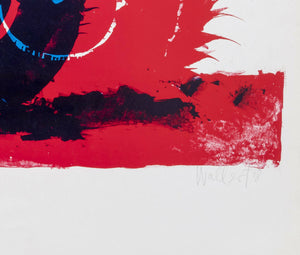 Uden titel – Et litografi af Dieter Wallert