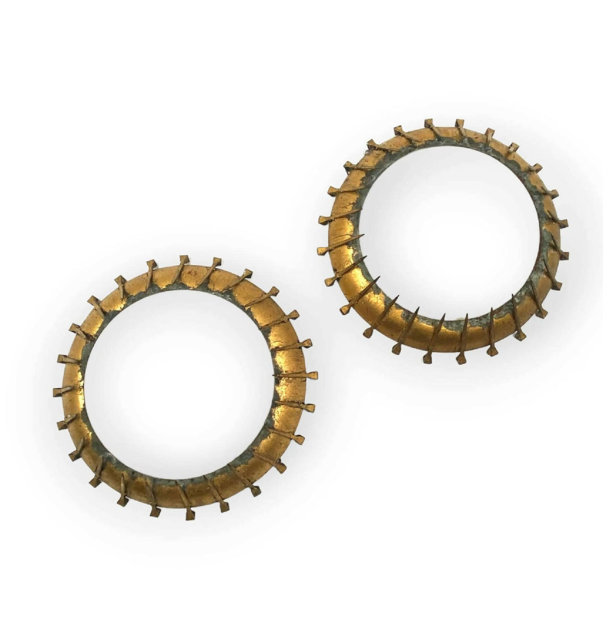 Sæt af 2 brutalistiske lampetter, Frankrig 1960&#39;erne