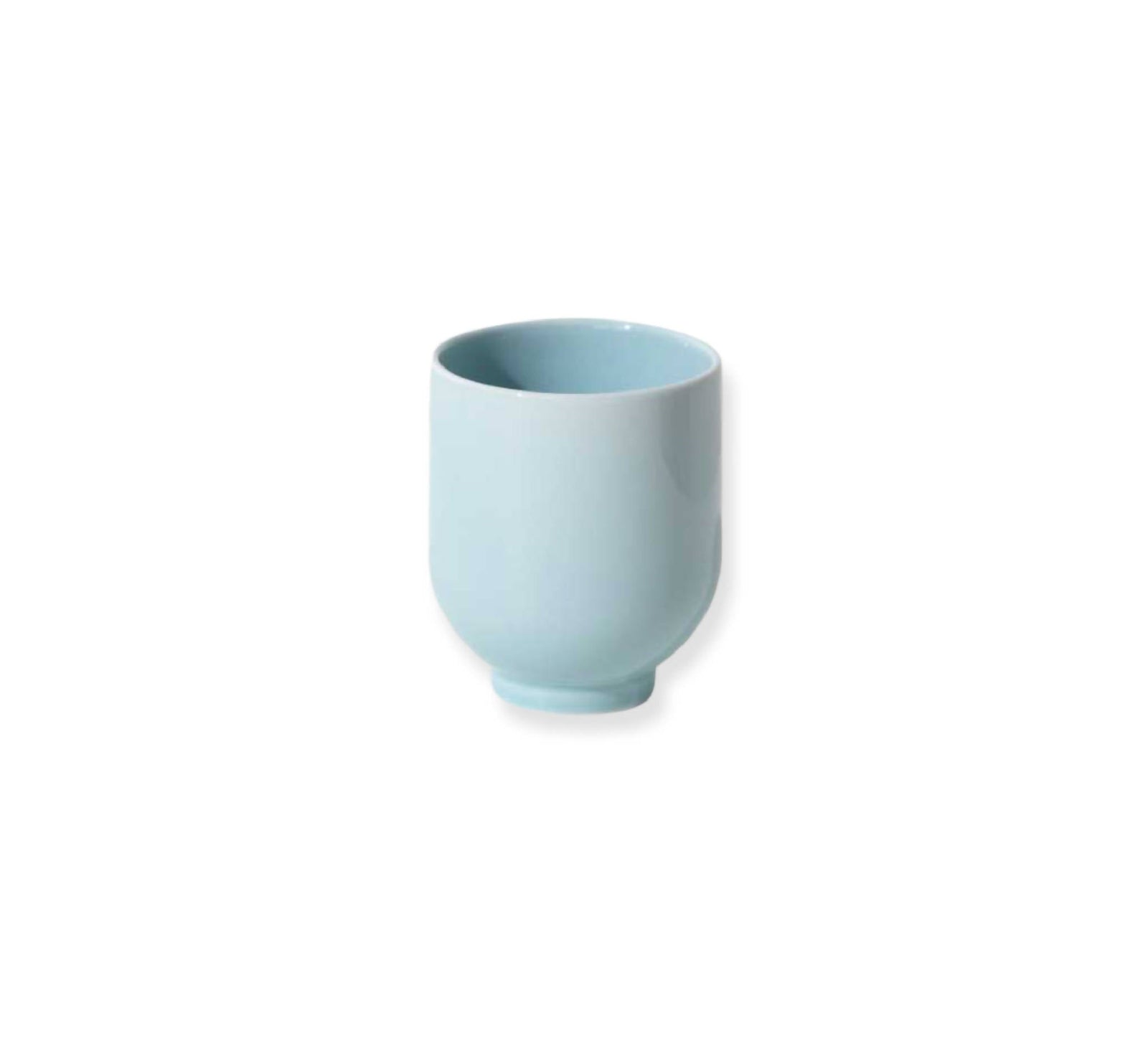 YOKO kop fra MOTARASU i lyseblå farve med minimalistisk design. Shop YOKO kop fra MOTARASU I Shop Home Decor på SPLISH.