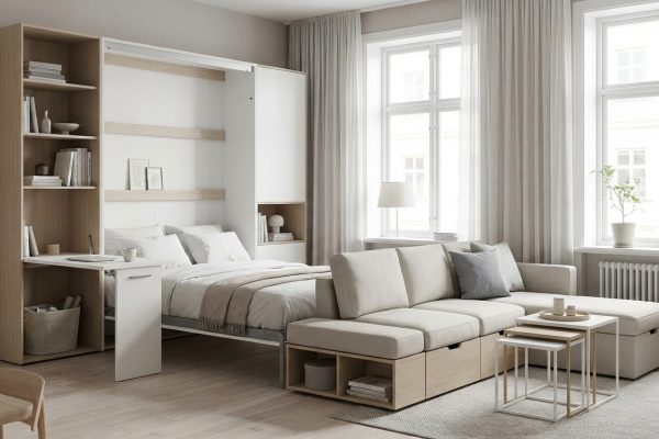 7 måder at maksimere rummet i små lejligheder med smart møbelvalg