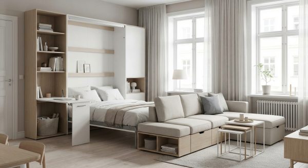 7 måder at maksimere rummet i små lejligheder med smart møbelvalg