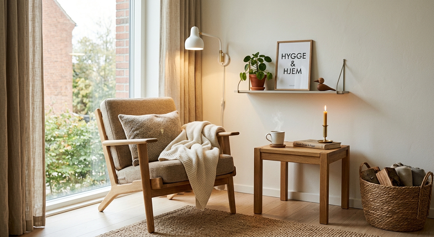 Sådan skaber du det perfekte hyggehjørne med dansk design — image 1