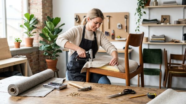 Begynderguide til møbelpolstring: Giv dine gamle stole nyt liv