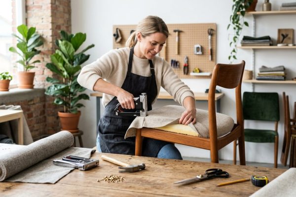 Begynderguide til møbelpolstring: Giv dine gamle stole nyt liv