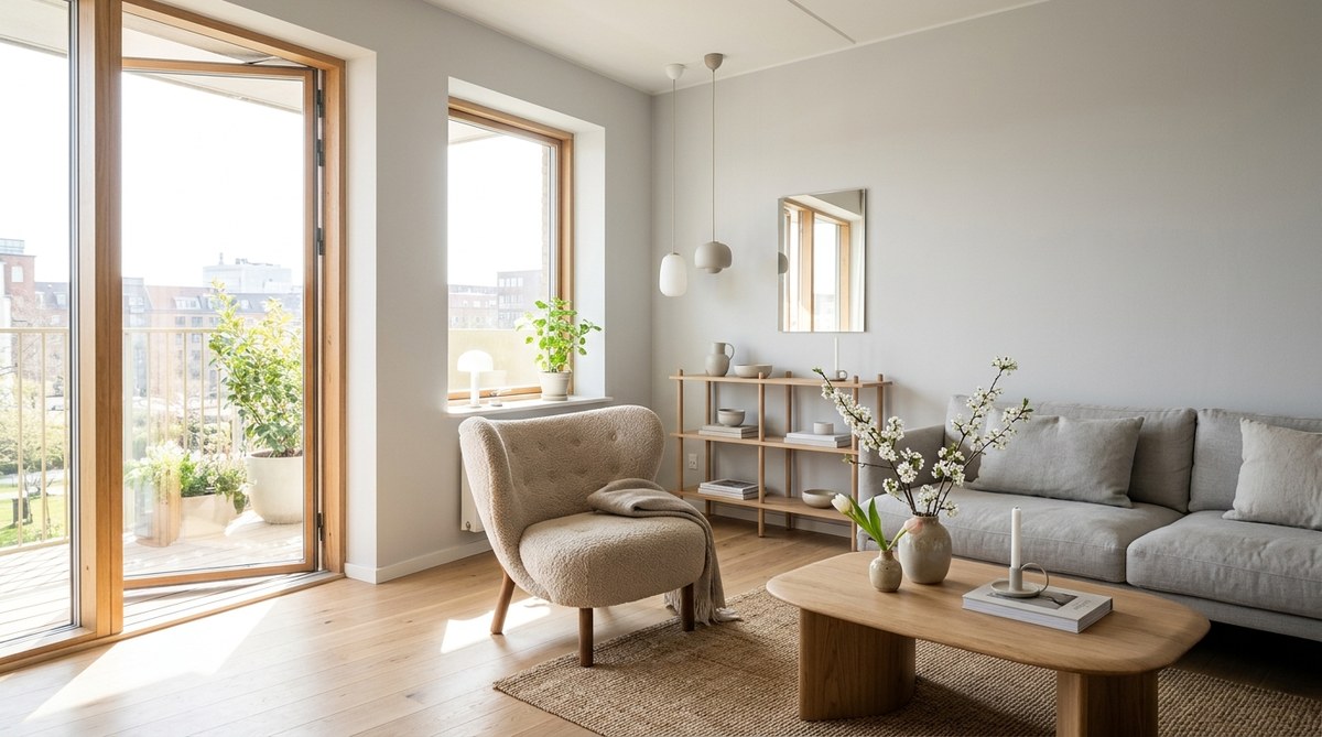 Forårslys: Sådan Maksimerer Du Naturligt Lys i Skandinaviske Hjem