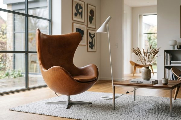 Hvordan Arne Jacobsens Ægget revolutionerede skandinavisk møbeldesign