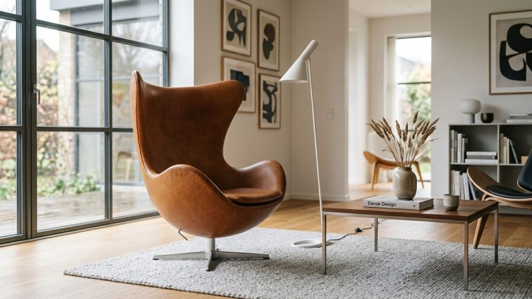 Hvordan Arne Jacobsens Ægget revolutionerede skandinavisk møbeldesign