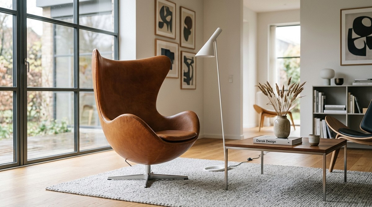 Hvordan Arne Jacobsens Ægget revolutionerede skandinavisk møbeldesign