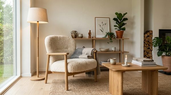 Hvordan bruger danske designere naturlige materialer til at skabe varme i hjemmet?