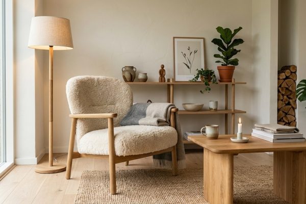 Hvordan bruger danske designere naturlige materialer til at skabe varme i hjemmet?