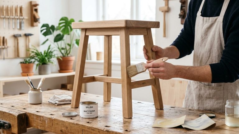 Hvordan du opnår den perfekte matte finish på hjemmelavede trægenstande