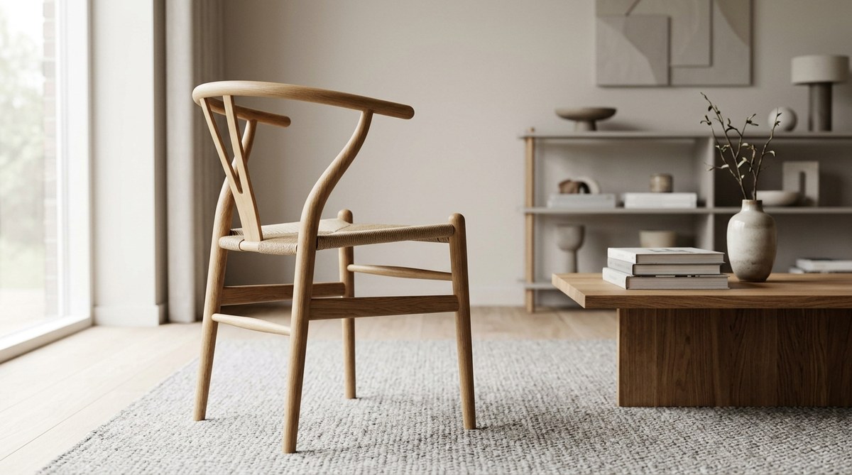 Opdag historien bag Hans J. Wegners ikoniske Y-stol og dens indflydelse på moderne møbeldesign