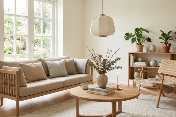 Skab et harmonisk hjem med danske designprincipper og naturlige materialer
