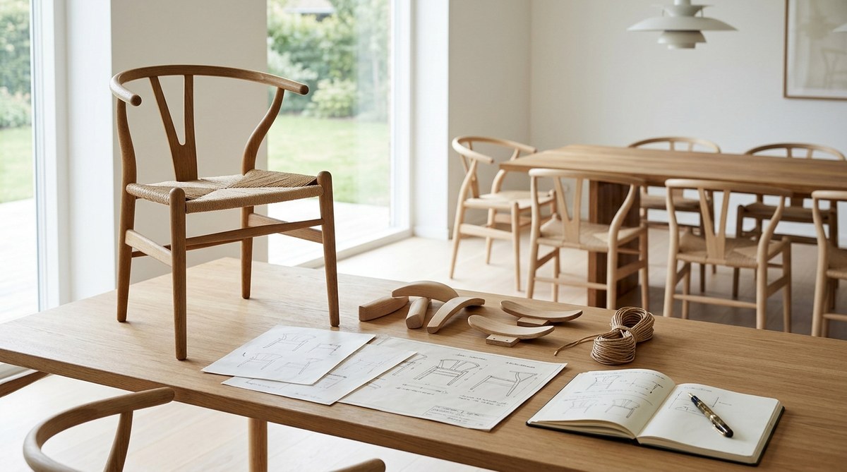 Udforskningen af Hans J. Wegners Y-stols unikke designproces og dens betydning for moderne møbelkunst