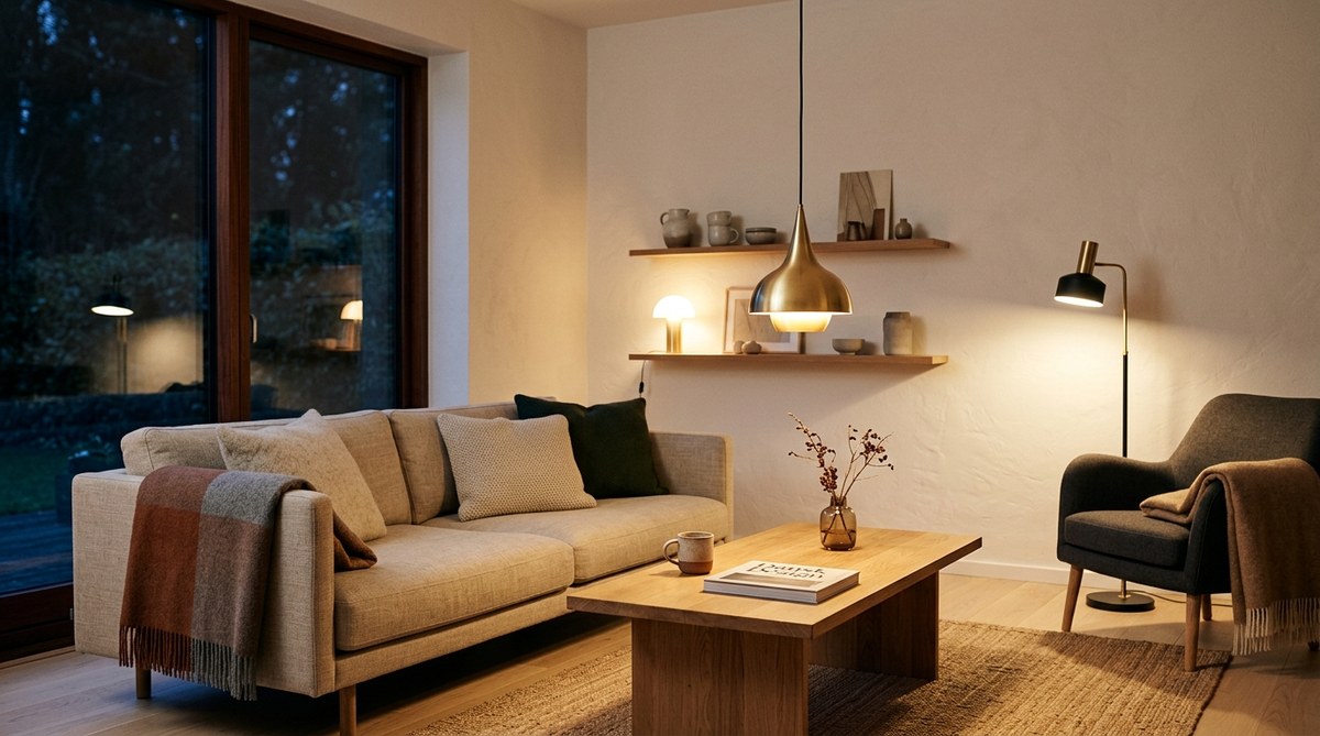 Kan et mørkt rum føles lyst? Hemmeligheden bag dansk belysningsdesign