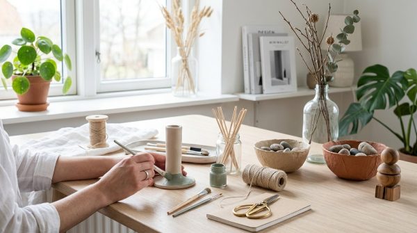 Sådan laver du dine egne skandinaviske genbrugsdekorative genstande